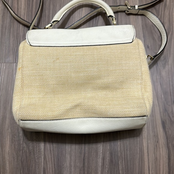 Kate Spade White and Beige Purse - Picture 4 of 11
